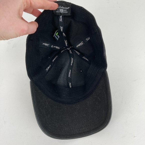 Titleist Black One Size Baseball Cap Hat FJ - Picture 6 of 8
